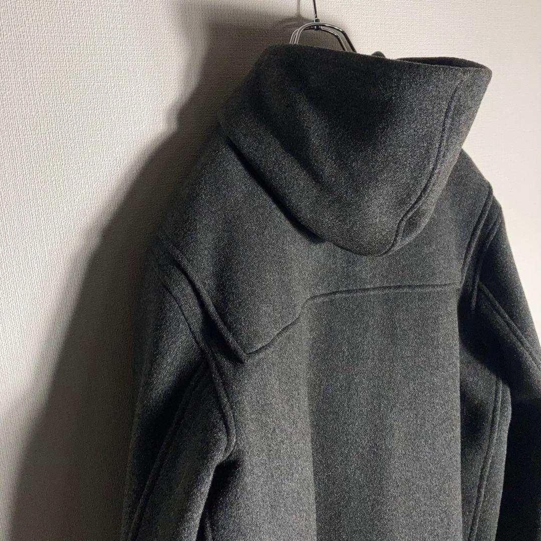 【90s USA製】RALPH LAUREN ダッフルコート ウール グレー.