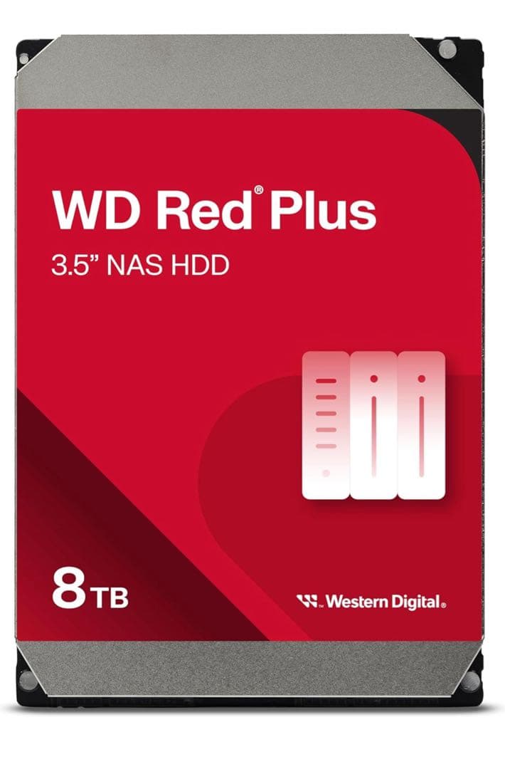 【新品】UGREEN NASync DXP2800 とWD HDD8TB×2