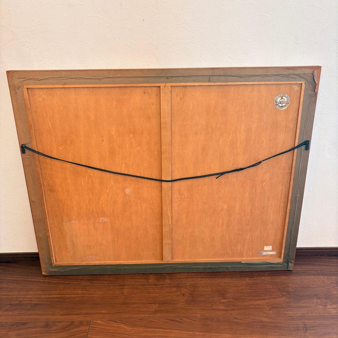 テオ・トビアス リトグラフ 直筆サイン・メッセージ入りHCエディション 絵画額装