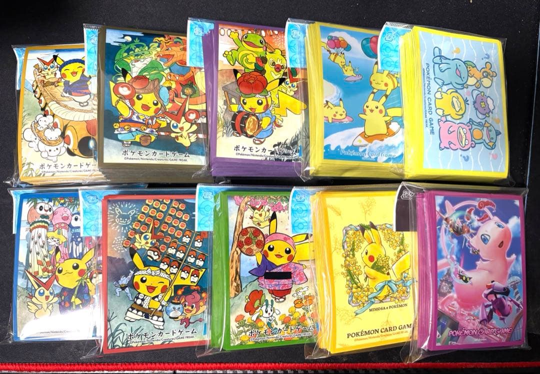 ポケモンセンタートウホクR お祭りごっこ ポケカ　スリーブ　その他　全10個
