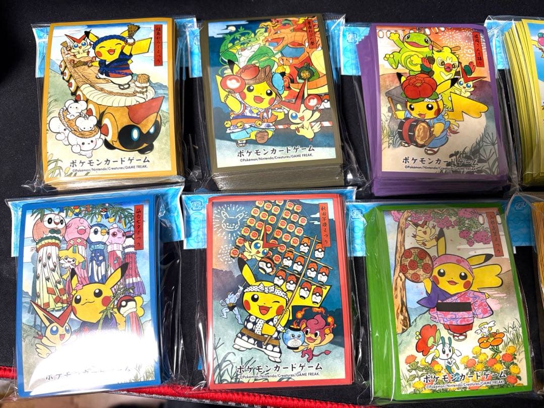 ポケモンセンタートウホクR お祭りごっこ ポケカ　スリーブ　その他　全10個