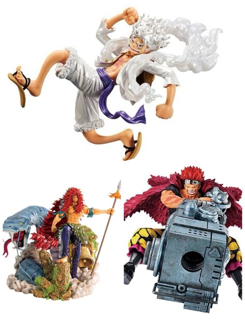 【未開封】一番くじ　ワンピース　まとめ売り　カルガラ　ルフィ　キッド