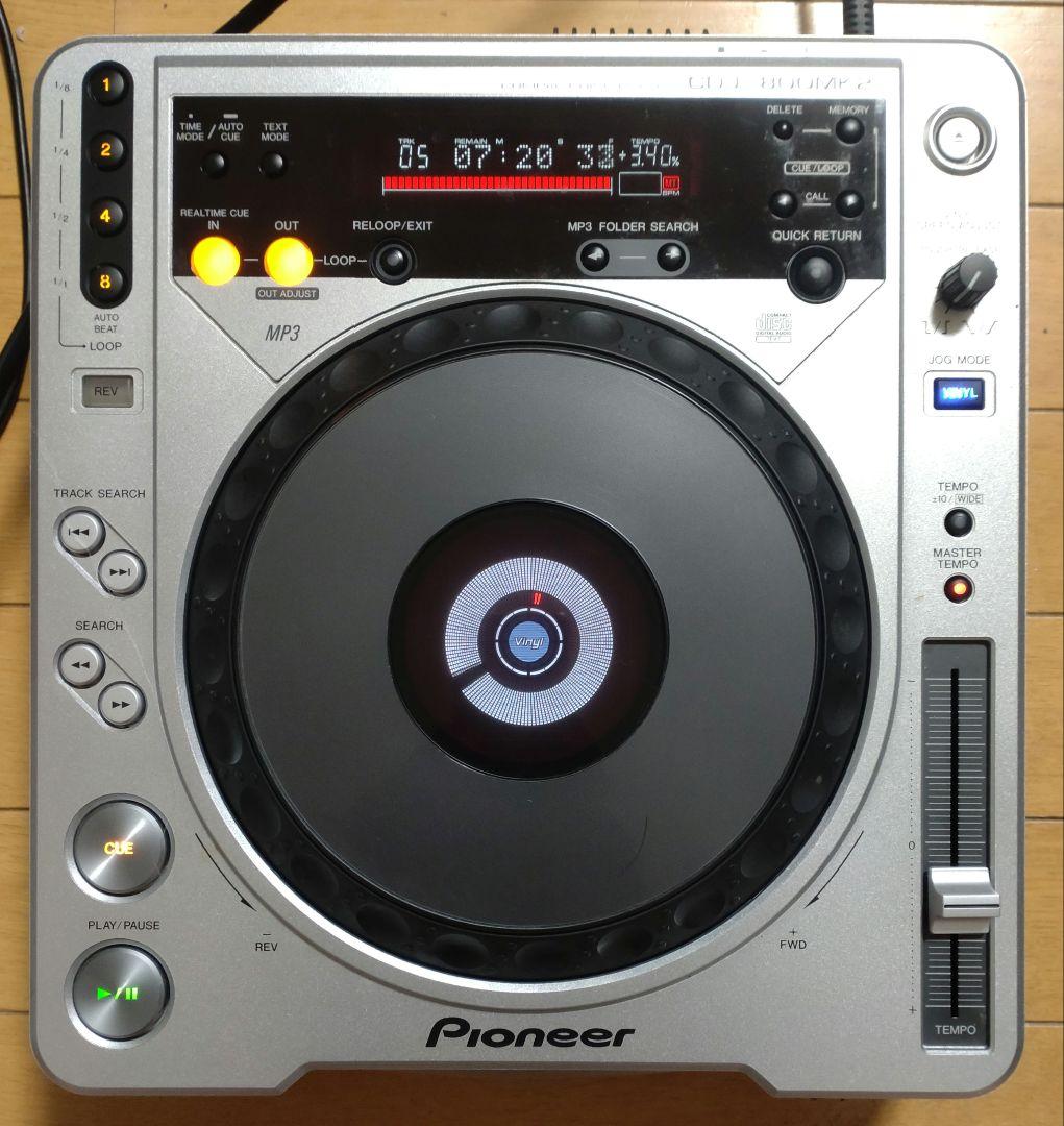 Pioneer CDJ-800mk2 　動作確認済み　元箱あり　美品