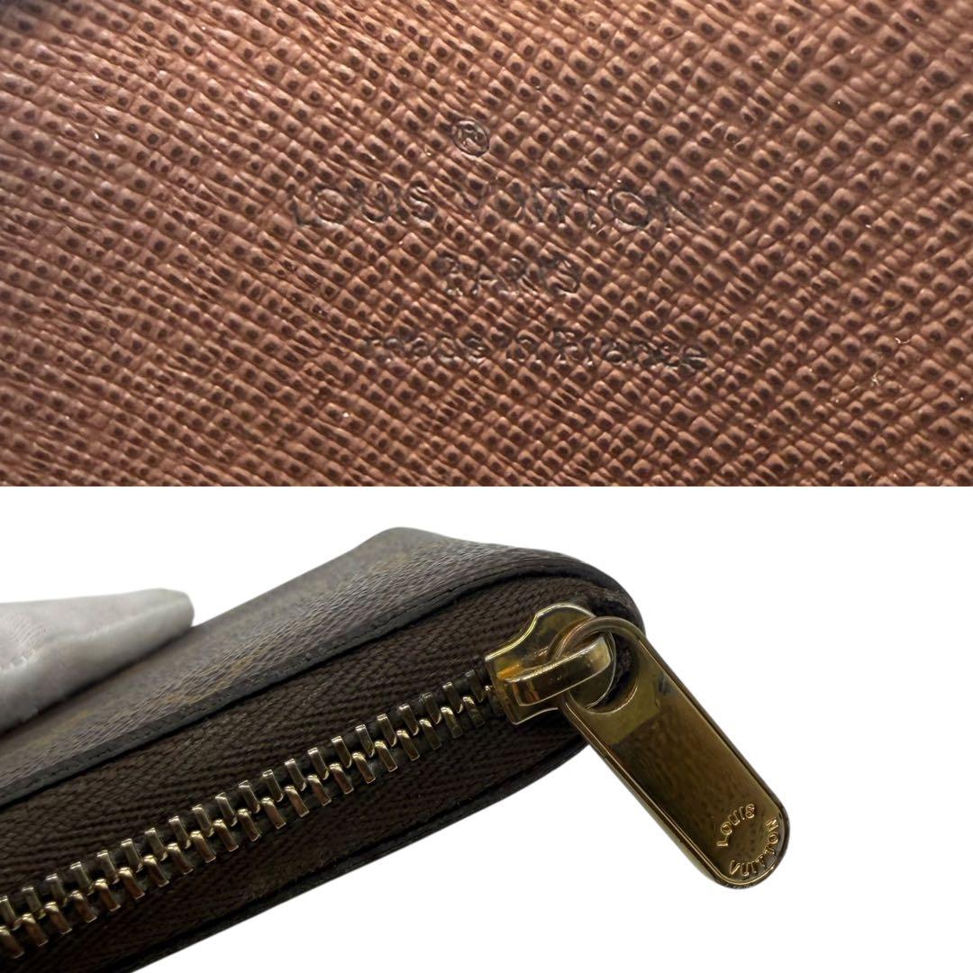 ☆☆ ルイヴィトン　パース　ラウンドファスナー　モノグラム　ブラウン
