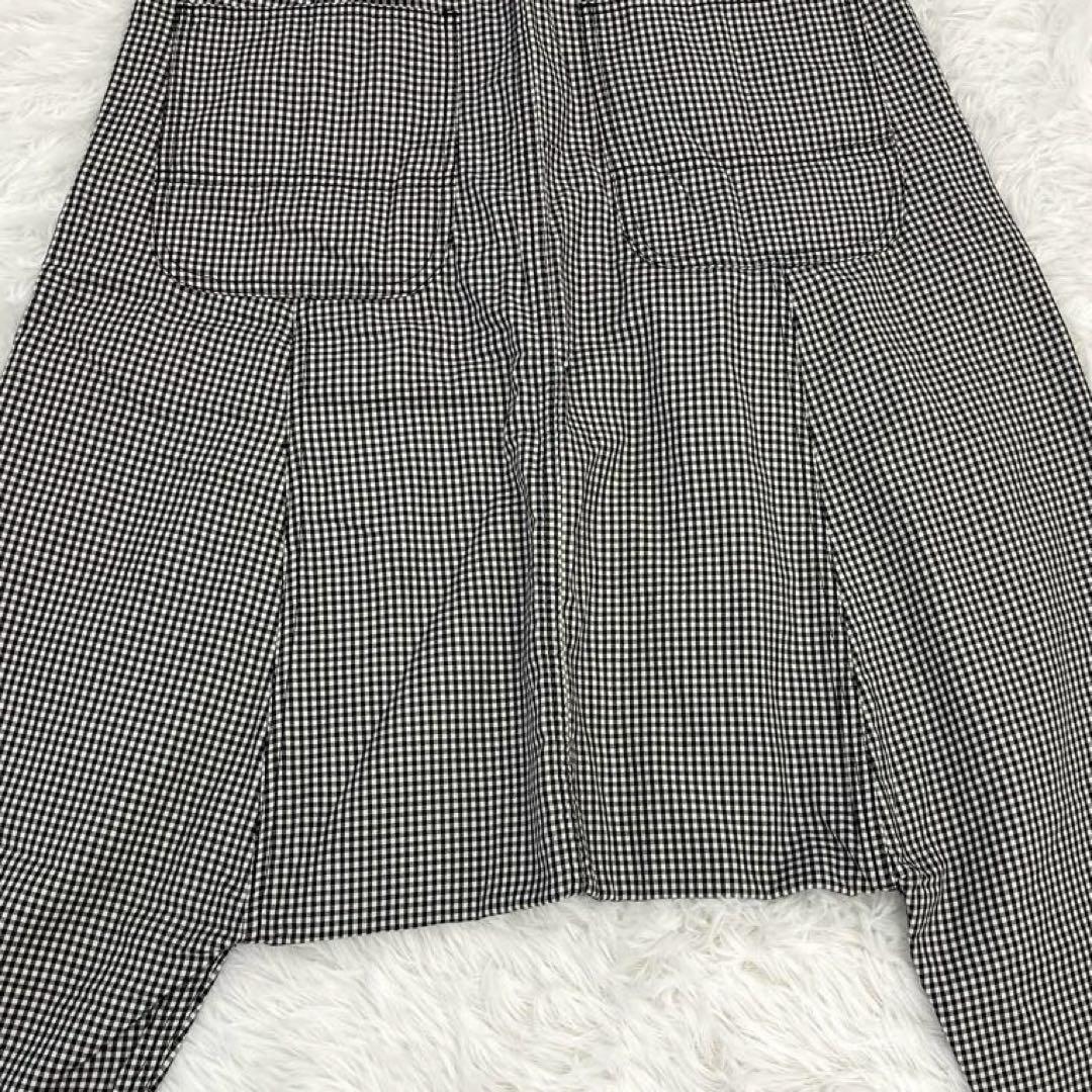 【美品】コムデギャルソン・サルエルパンツ・ペンギン・ギンガムチェック・10SS