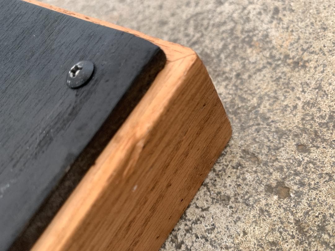 アメリカ ビンテージ オーク 楢 無垢材 フォトフレーム　 写真立て 額　USA