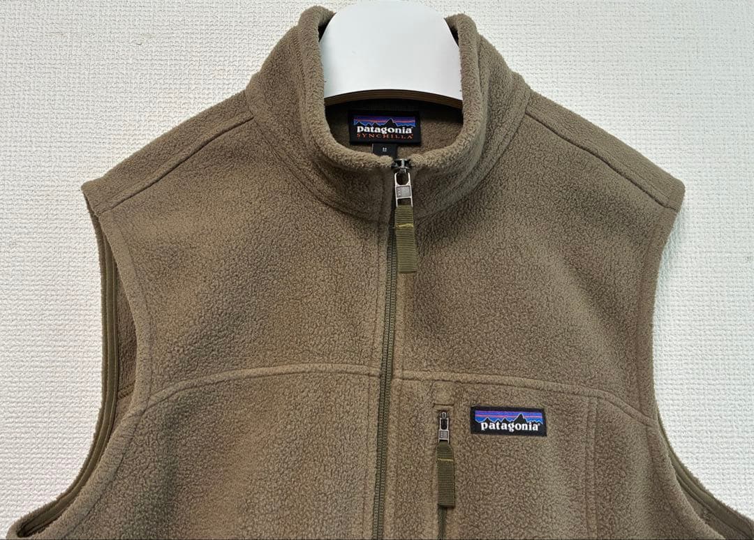 Patagonia シンチラ フリース ベスト オリーブ パタゴニアFA17