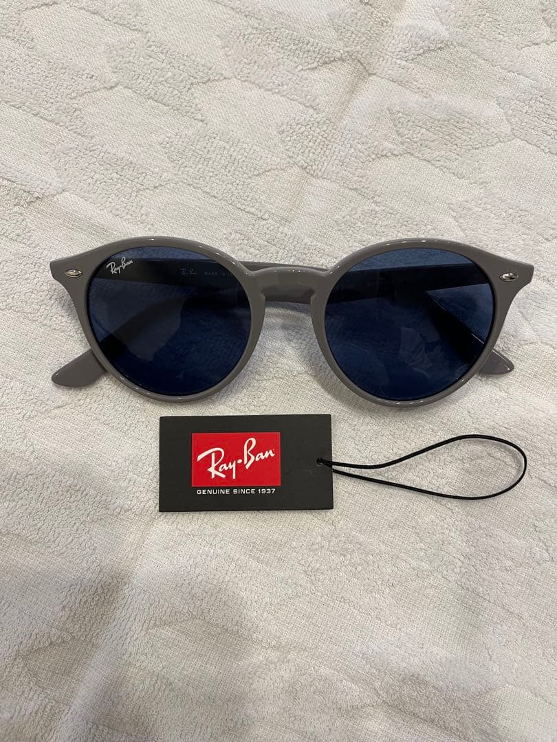 美品 レイバン サングラス RB2180 ブルーレンズ