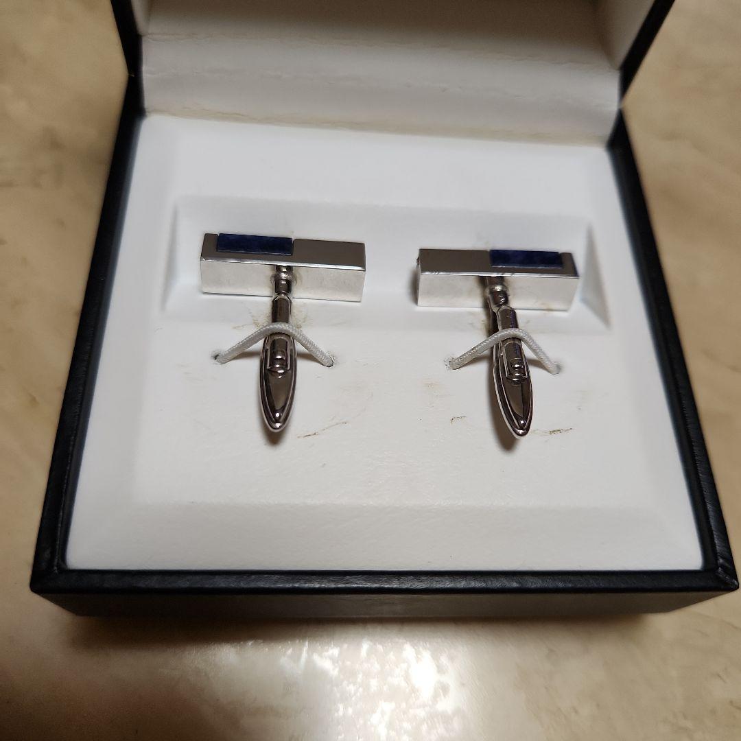 ALFREDDUNHILL..シルバー925.ラピスラズリカフスリンク。