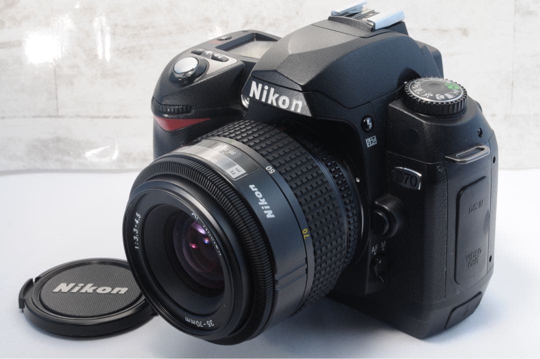 ⭐️お手軽⭐️Nikon D70 AF35-70mm デジタル一眼レフ　CFカード
