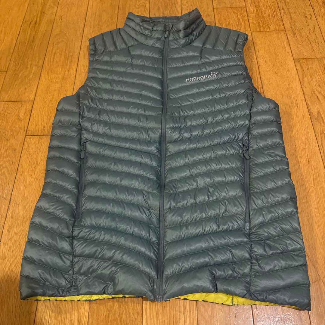 NORRONA ダウンベスト メンズ