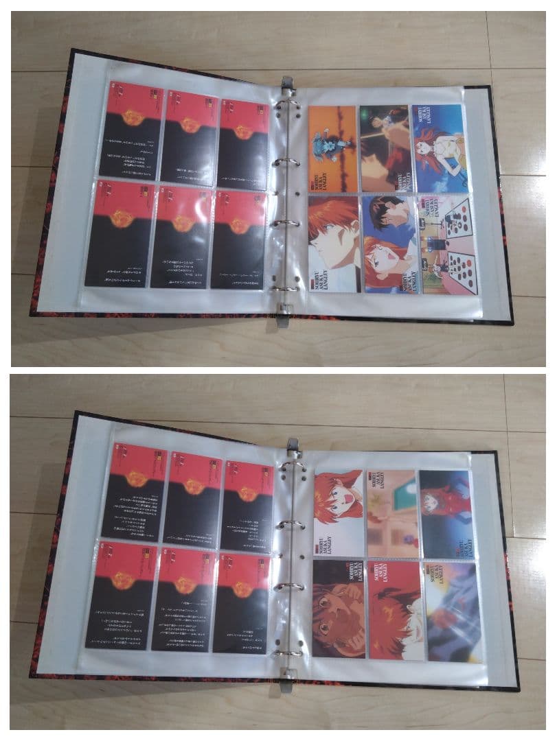 新世紀エヴァンゲリオン カードダスマスターズワイド 第1弾 専用バインダー付き