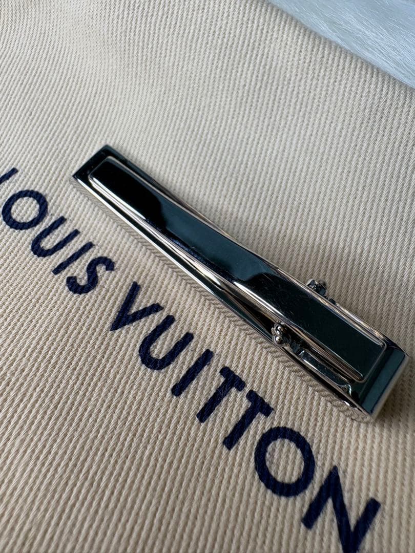 【極美品】 LOUIS VUITTON ルイヴィトン ネクタイピン LV ダミエ