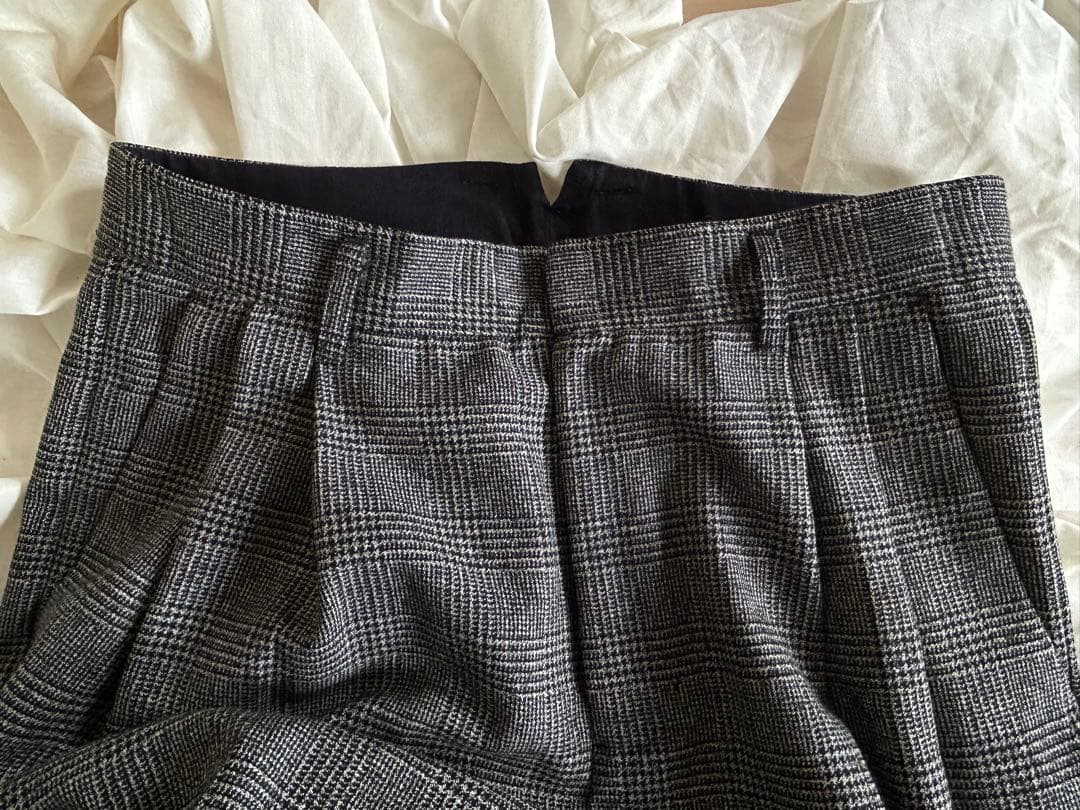 【美品】stein TWO TUCK WIDE TROUSERS