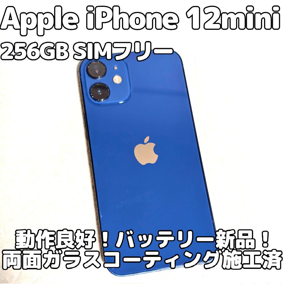 iPhone 12mini 256GB ブルー iOS26 大容量 高性能スマホ