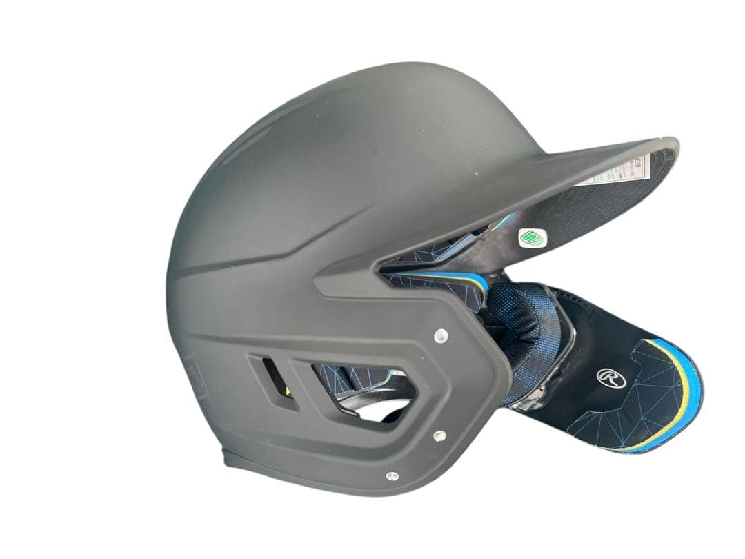 Rawlings ローリングス 両耳 顎ガード付きヘルメット　収納袋付き