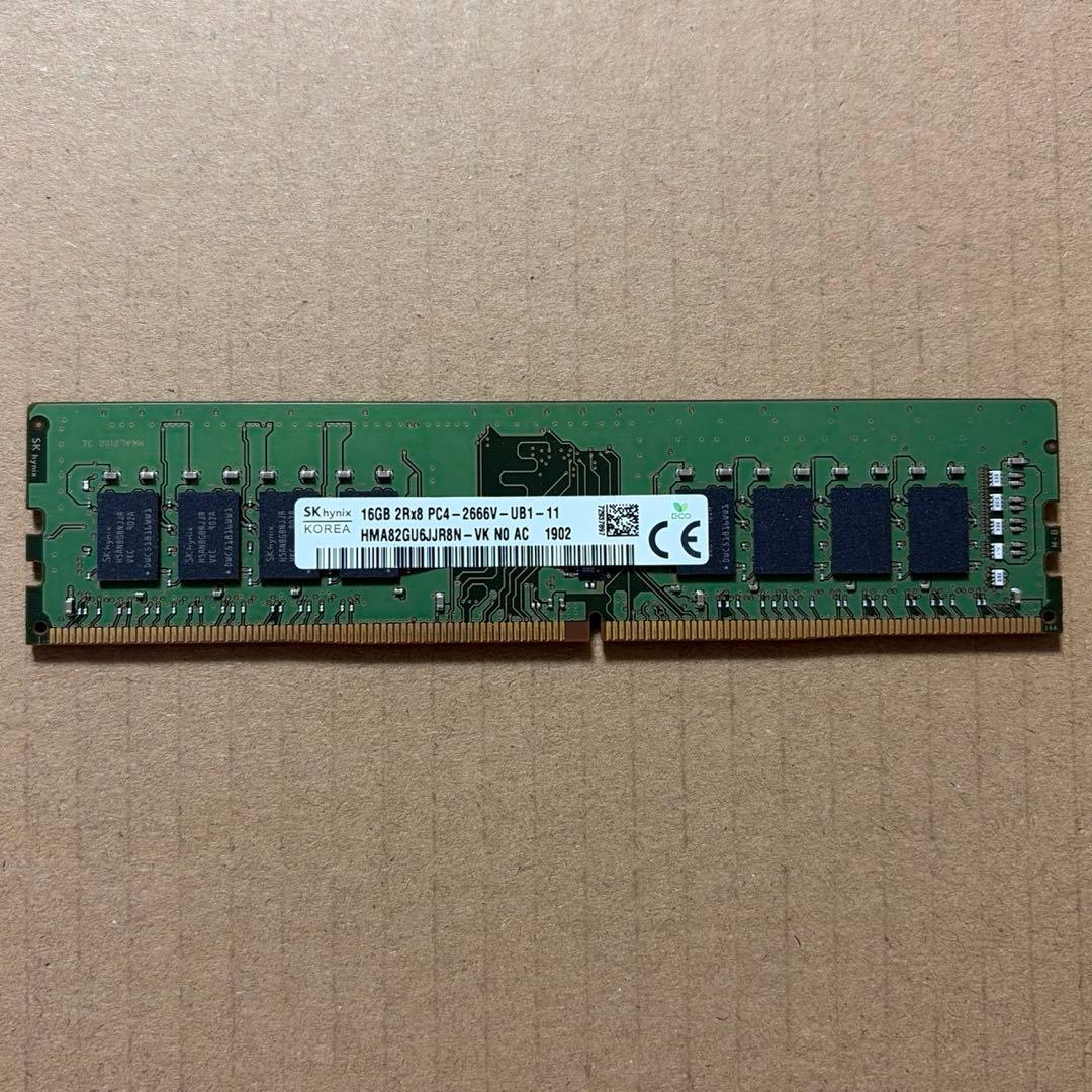 [19] デスクトップ PC メモリ16GB DDR4 2666