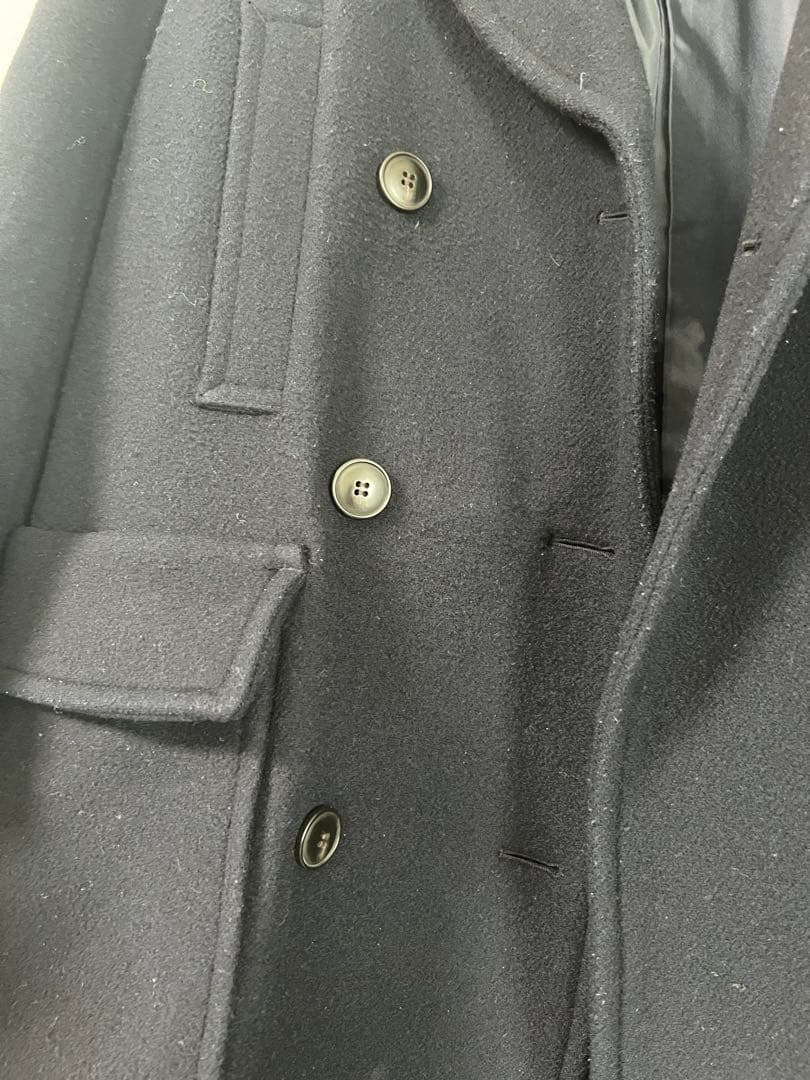 今日までこの価格　スローブイエナ　メルトンビッグ　ピーコート ネイビー　36