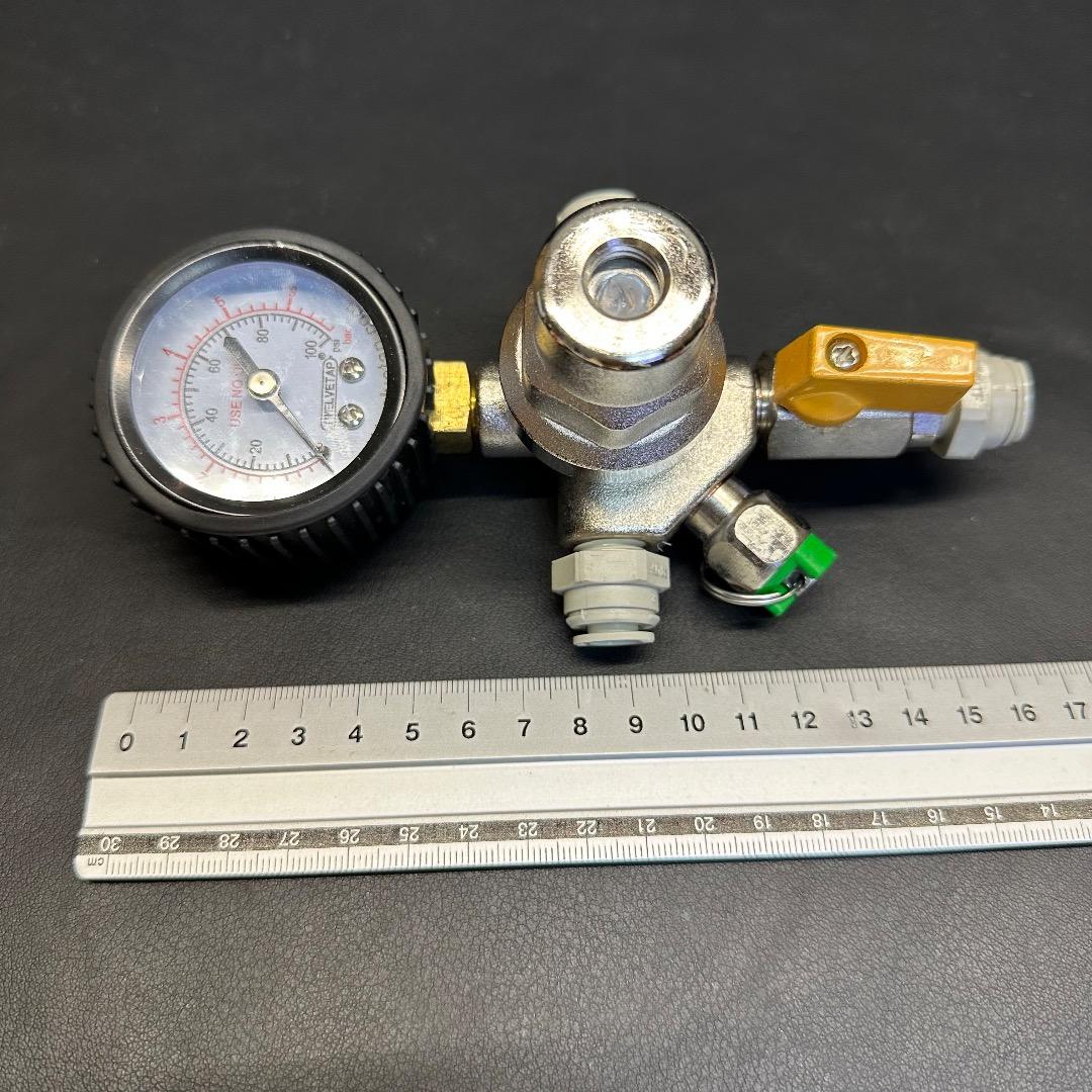 ♡Hd左1002 未使用保管品 TWELVETAP CO2レギュレーター