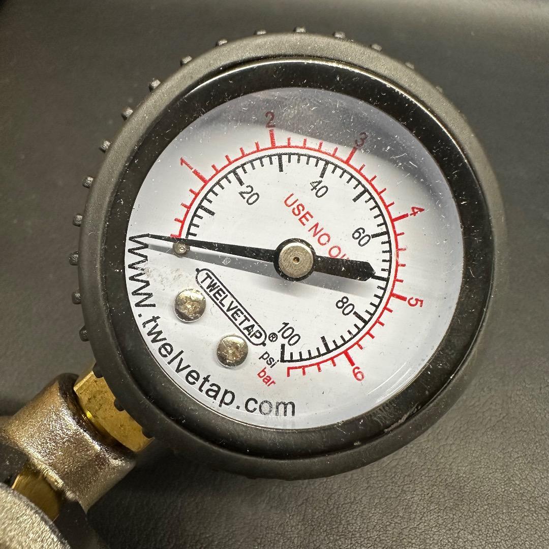 ♡Hd左1002 未使用保管品 TWELVETAP CO2レギュレーター