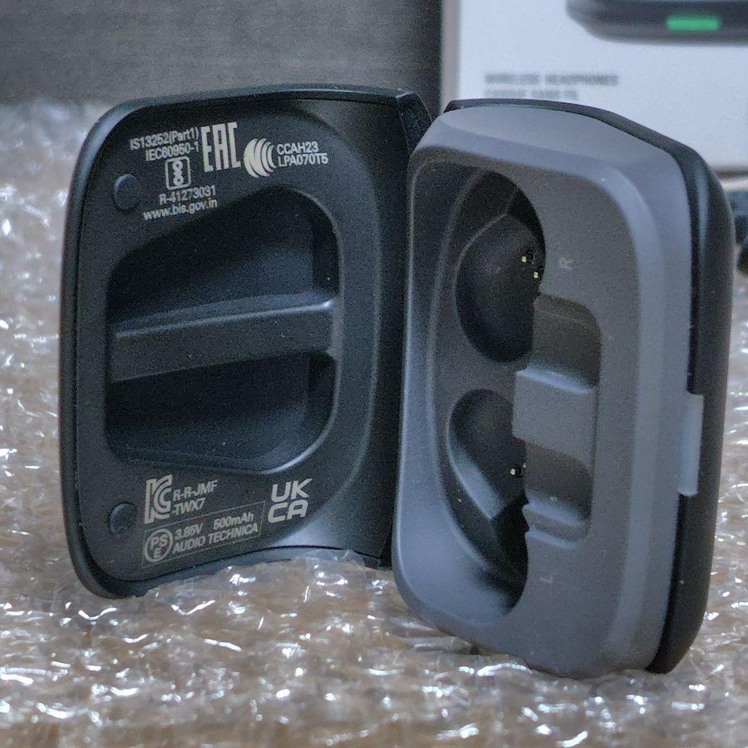 【美品】オーディオテクニカ ワイヤレスイヤホン ATH-TWX7 付属品多数
