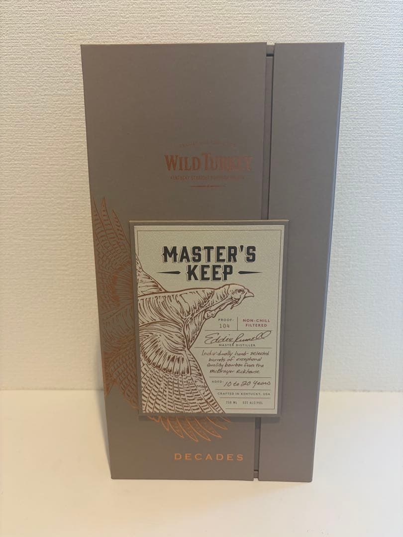 ウイスキー WILD TURKEY MASTER'S KEEP DECADES