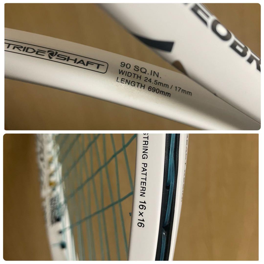 【美品】YONEX ヨネックス ジオブレイク70s SL1 ホワイト