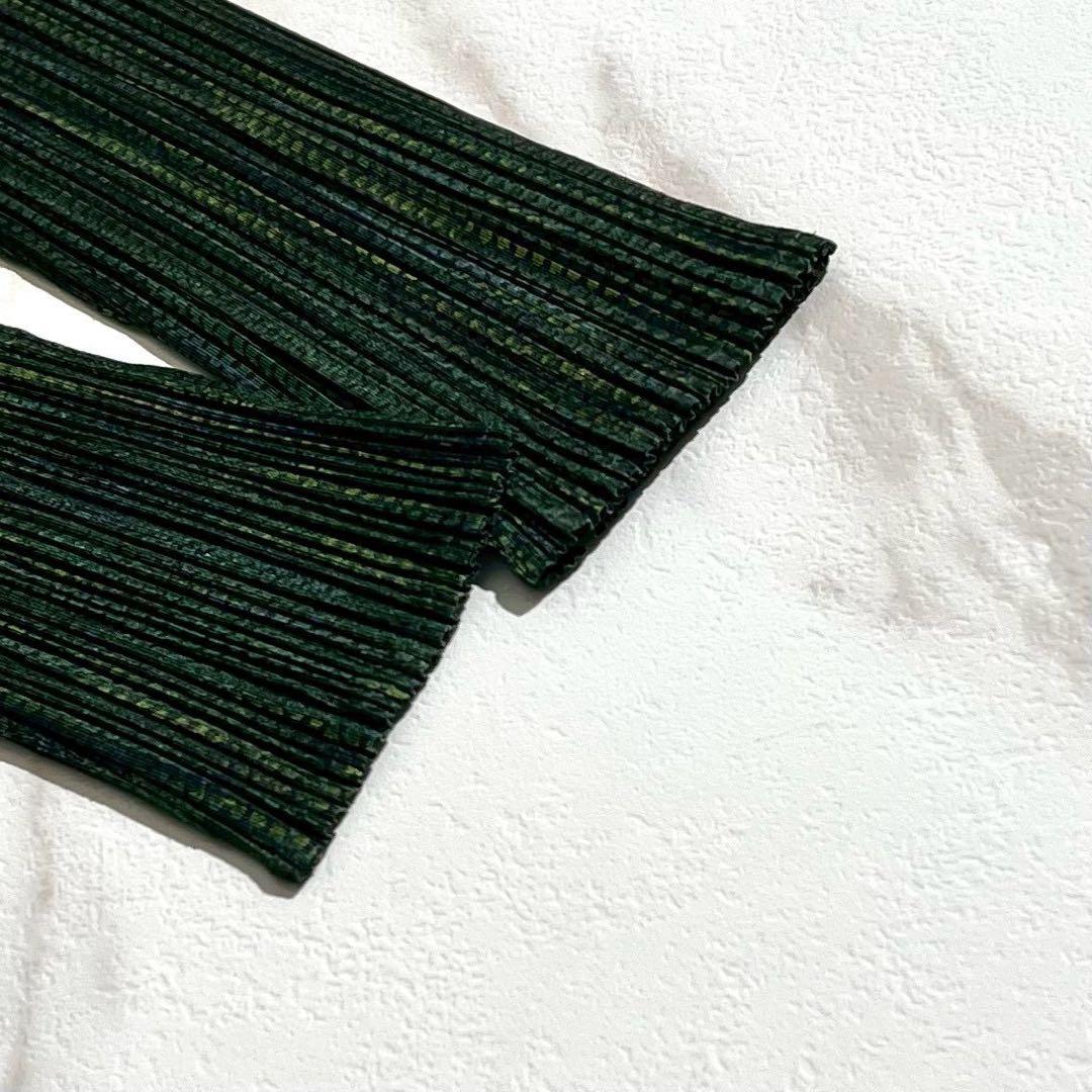 90年代 タグ付 極美品✨PLEATS PLEASE ハイネック 総柄 長袖