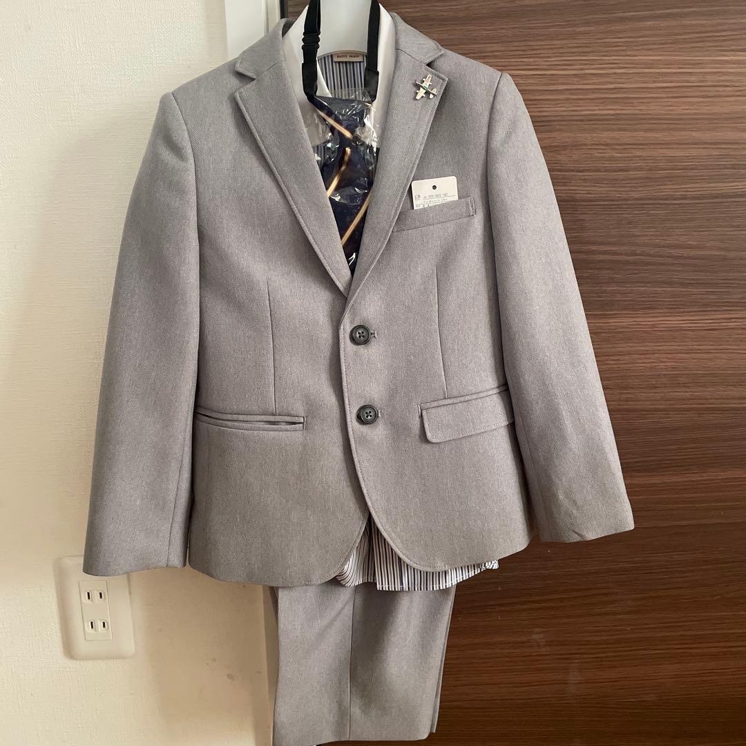 プティマイン　入学式　卒業式　男の子 120センチ　シューズセット