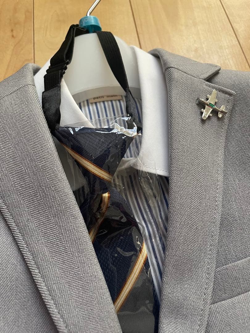 プティマイン　入学式　卒業式　男の子 120センチ　シューズセット