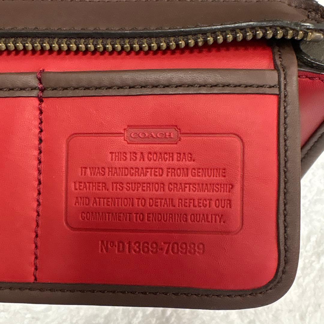 コーチボディバッグ&ウエストバッグ【美品】　（お値下げ）