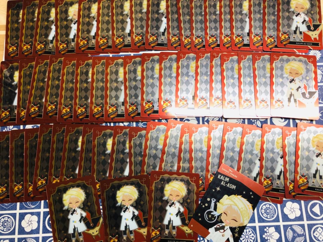 ツイステ　ツイステッドワンダーランド   メタルカード3  実験着　カリム