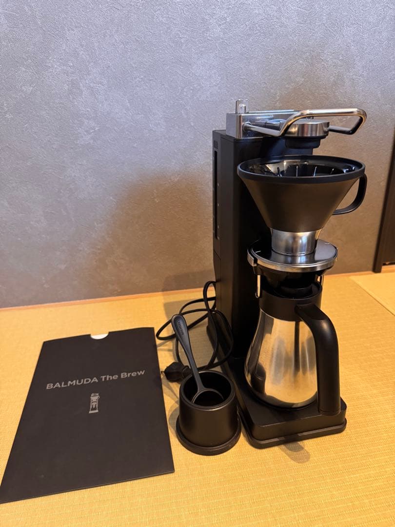 BALMUDA The Brew K06A-BK コーヒーメーカー バルミューダ