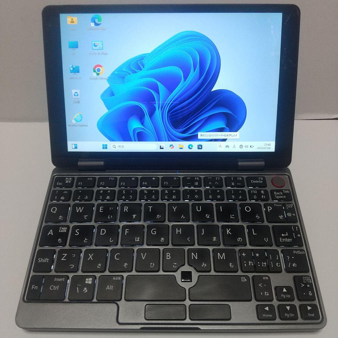 UMPC Windows11 8インチ 2in1 バッテリー新品