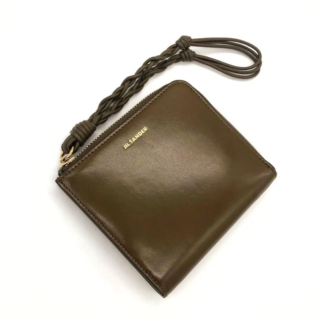 新品同様✨ジルサンダー　 クレジットカードパース　レザー　ケース