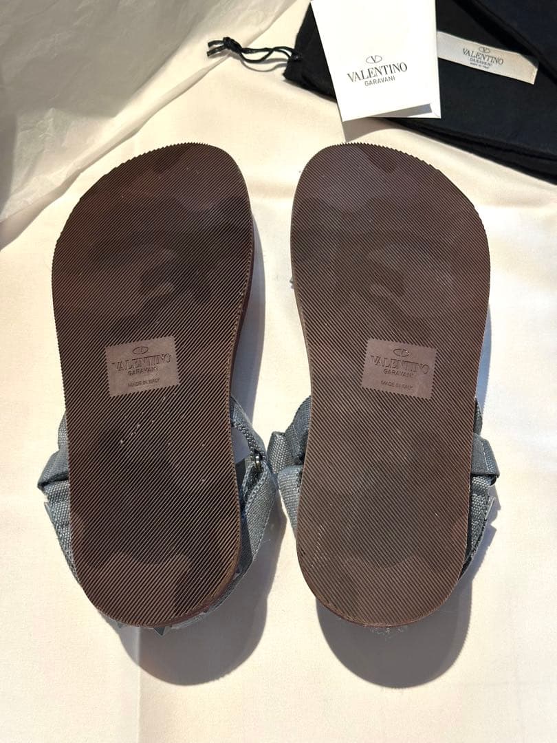 Valentino garavani ヴァレンチノ メンズ サンダル 41 EU