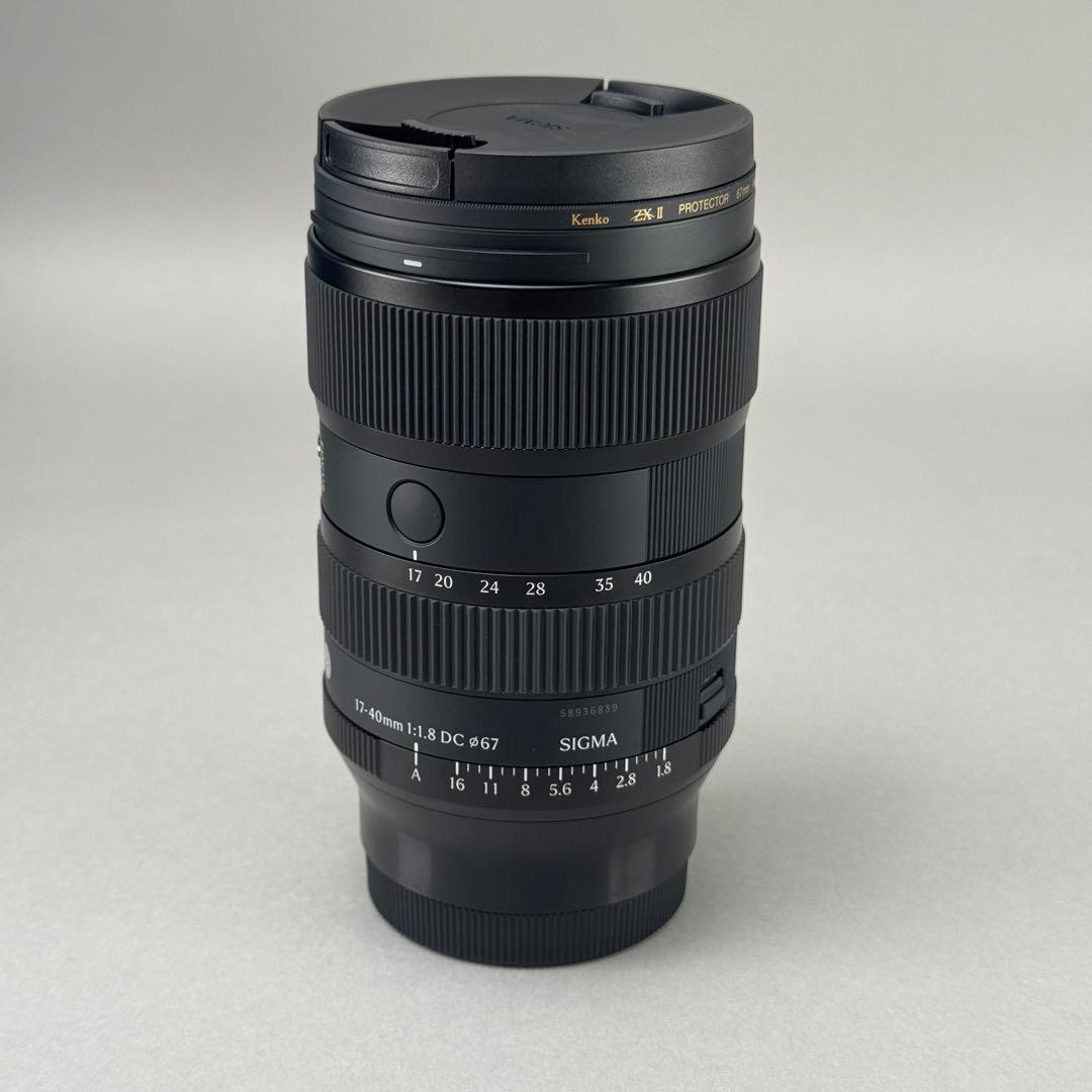 【美品】SIGMA ART 17-40mm F1.8 DC ズーム Eマウント