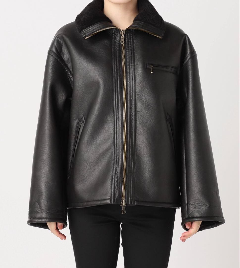 《WEB限定追加》フェイクレザーボアブルゾンJOURNAL STANDARD