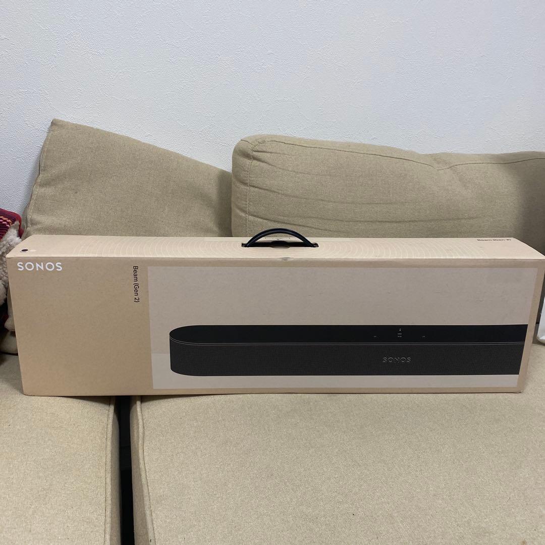 SONOS Beam gen 2(Gen 2)　黒　サウンドバー