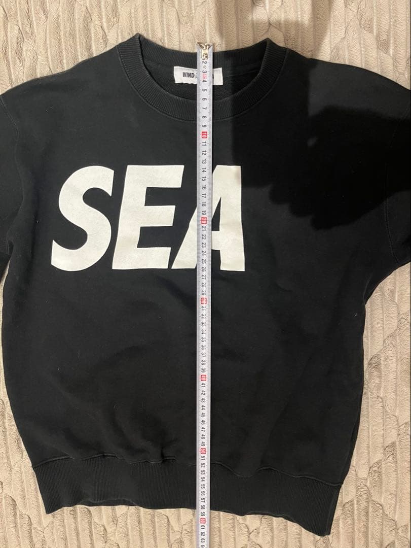 WIND AND SEA 両面ロゴスウェット