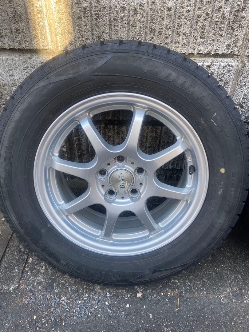 プリウス20 ウィンターマックス02 195/65/15 4本セット