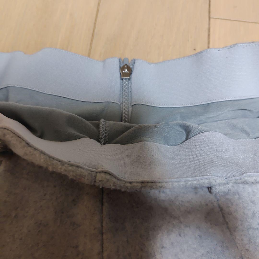 G/FORE グレー Vネックセーター フレアスカートセット