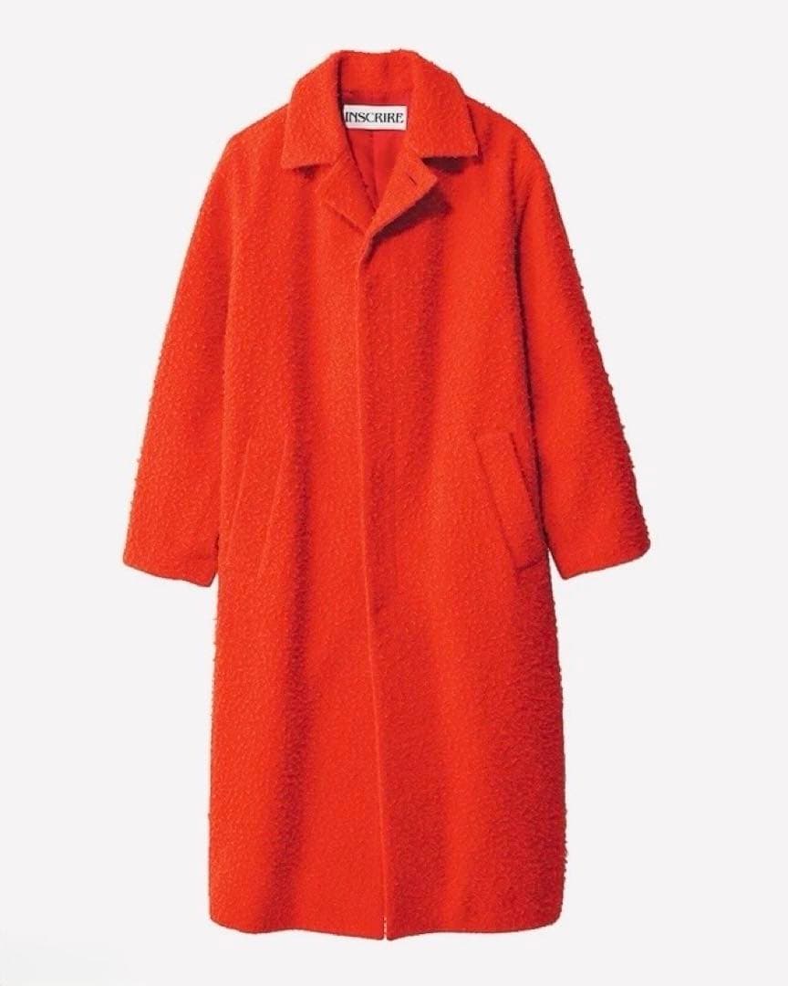 INSCRIRE アンスクリア ウールアルパカコート