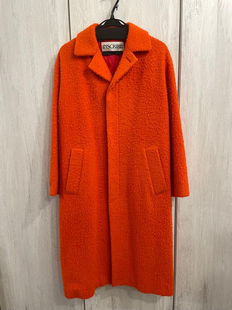 INSCRIRE アンスクリア ウールアルパカコート
