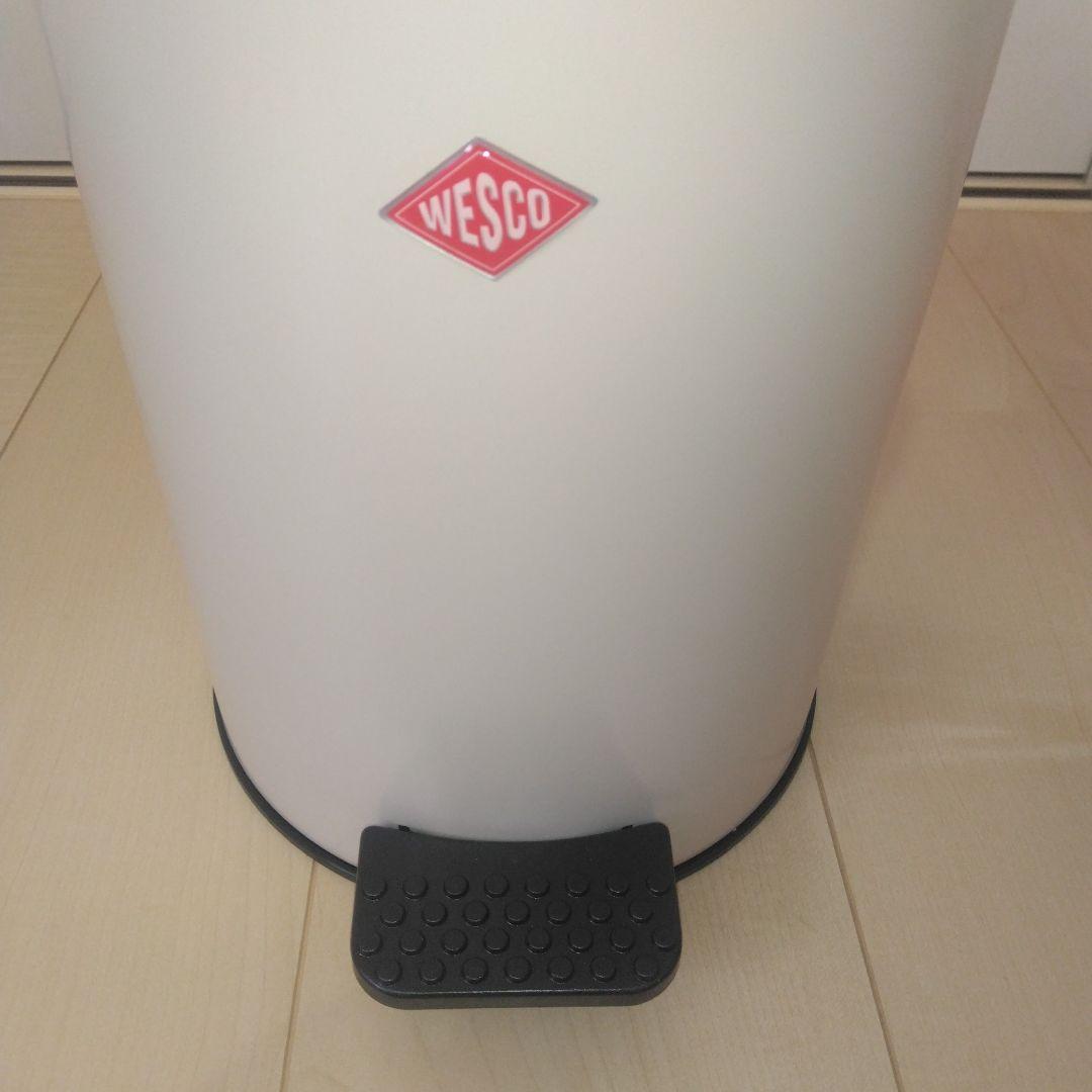 未使用品　WESCOウェスコ ゴミ箱 ペダルビン 5L グレー　3個セット