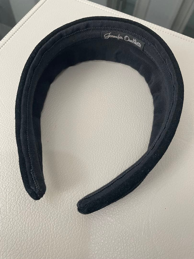 リル　Jennifer Ouellette ブラックヘアバンド