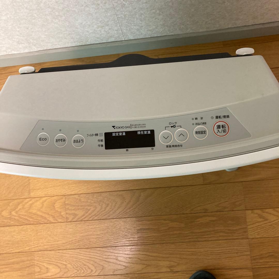 ＜美品＞TOKYO GAS ガスファンヒーター RN-B935FH-WH
