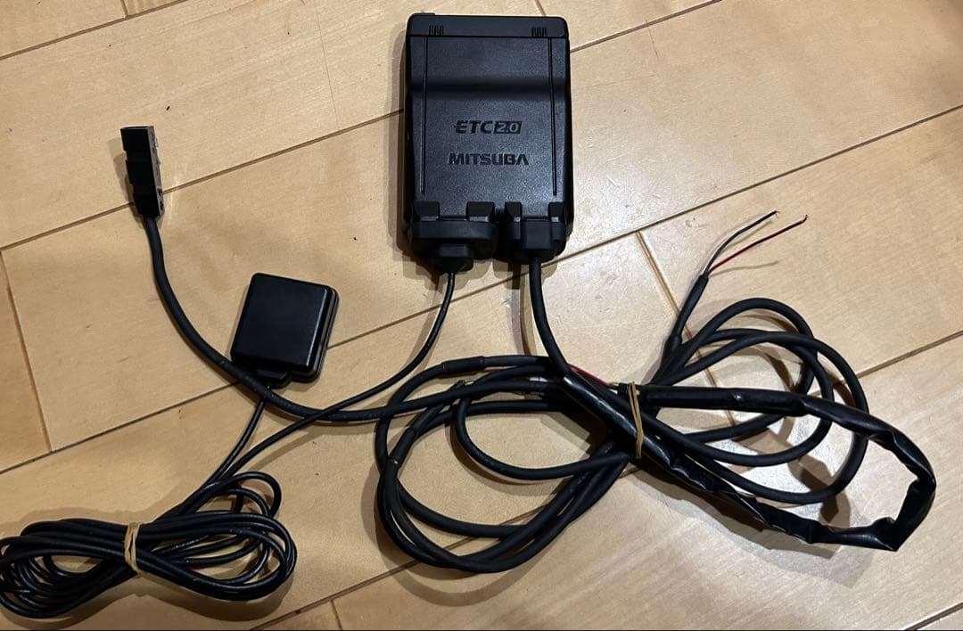 バイク用　ETC2.0 アンテナステー付