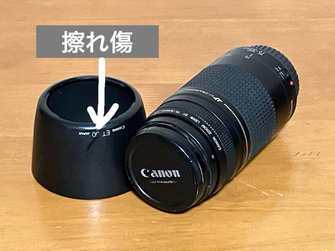 Canon EF 75-300mm f/4-5.6 II USM ズームレンズ
