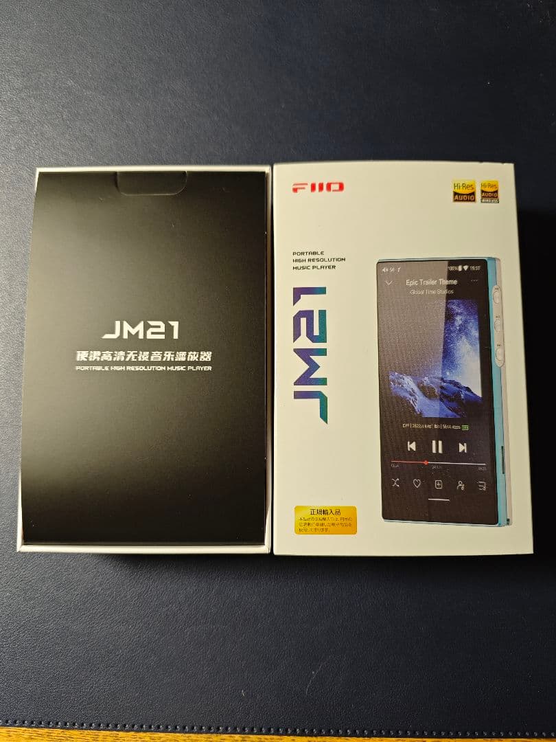 美品 FiiO JM21 Blue　ケース付き